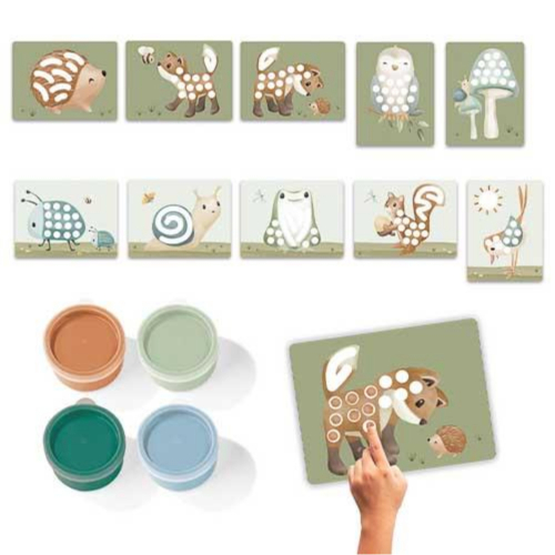 Set pittura con le dita – Forest Friends