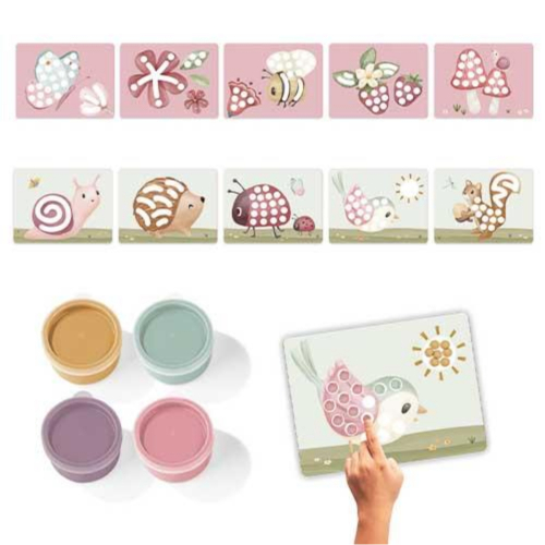 Set pittura con le dita – Fairy Garden