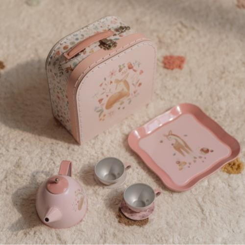 Valigetta con set da tè 7 pezzi – Fairy Garden