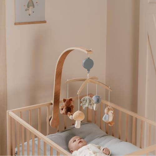 Giostrina di legno - Wooden music Legno - Forest Friends