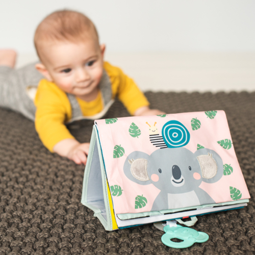 Tummy Time Book alto contrasto - Koala