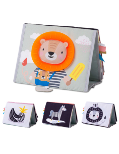 Tummy Time Book alto contrasto - Savannah