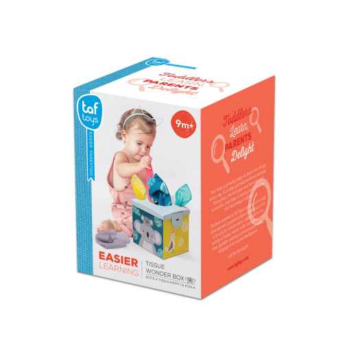 Pop Up Scatola gioco con fazzoletti da tirare Kimmy il koala