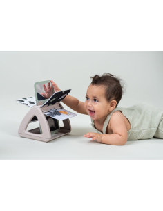 Libro rotante ad alto contrasto - bianco e nero 2