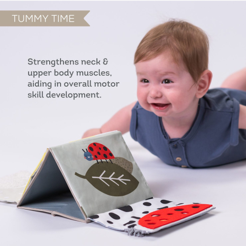 Tummy Time Book sensoriale - Bunny