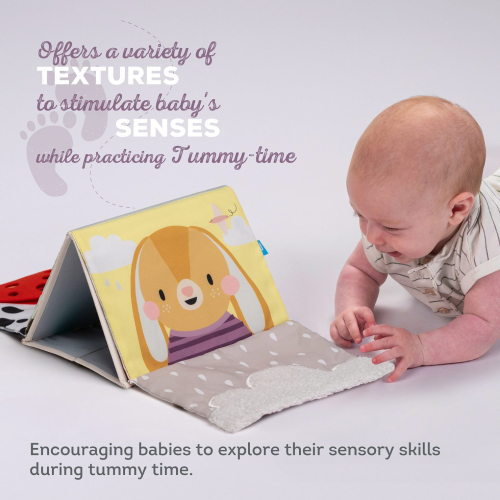 Tummy Time Book sensoriale - Bunny