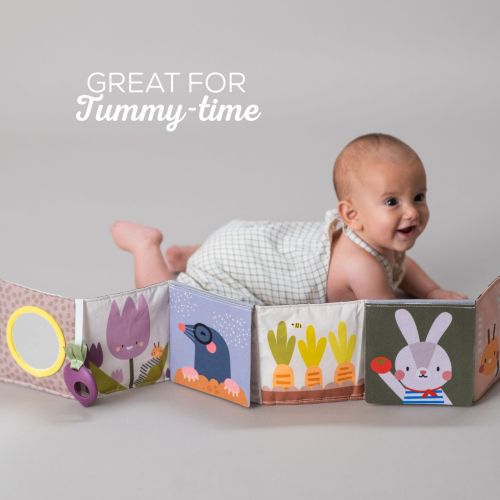 Libro morbido apribile Attività Bianco e Nero - Urban Garden