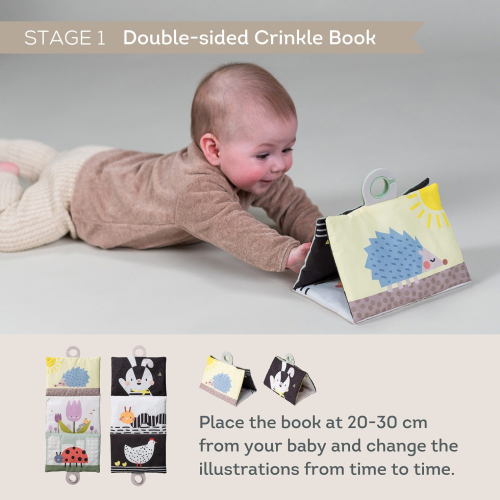 Kit di sviluppo e gioco per neonati - Tummy Time e materassino sensoriale