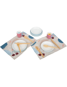 Set di Stoviglie in legno 2
