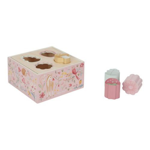 Shape sorter - cubotto con forme ad incastro - Fairy Garden