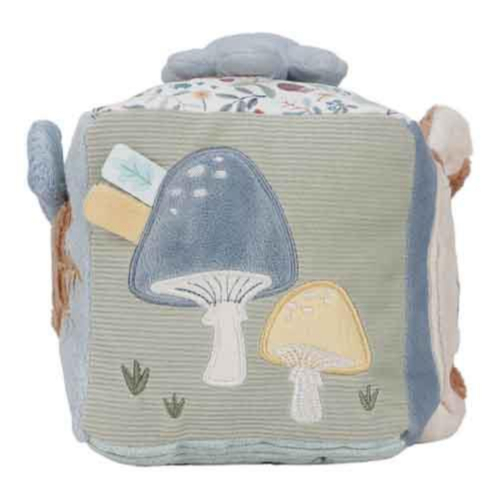 Cubo sensoriale morbido e multiattività - Forest Friends