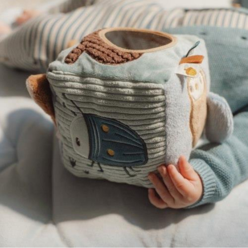 Cubo sensoriale morbido e multiattività - Forest Friends