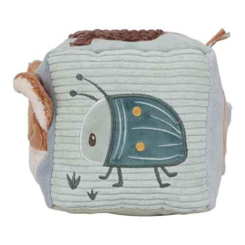 Cubo sensoriale morbido e multiattività - Forest Friends