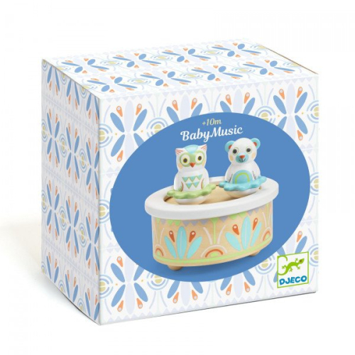 Carillon scatola musicale in legno - BABY MUSIC