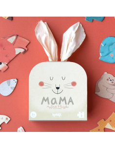 Puzzle reversivbile -  Mama e Cuccioli