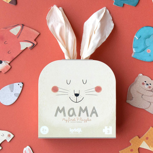 7 Puzzle reversivbile -  Mama e Cuccioli