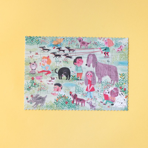 Cats & Dogs - Puzzle reversibile pocket