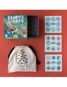 Puzzle Rabbit's Garden - 24 pezzi 2