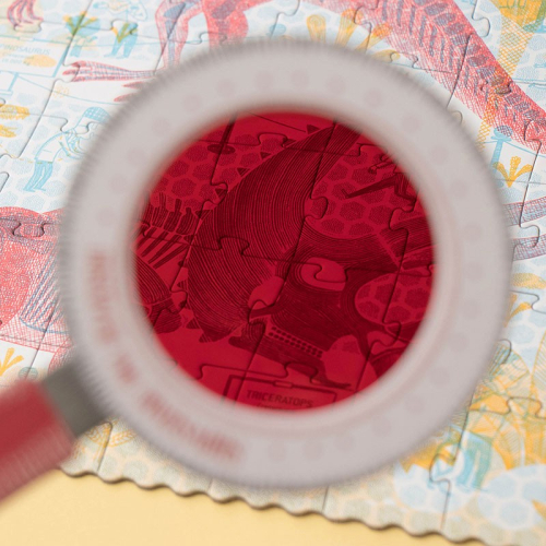 Puzzle alla scoperta dei Dinosauri - 200 pz + lenti