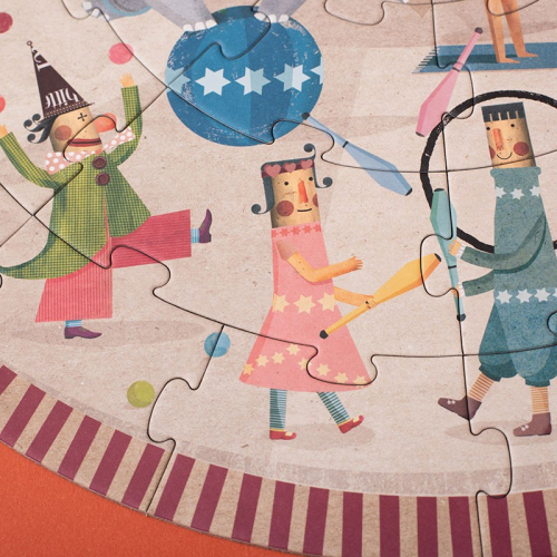 Puzzle circolare - Circus