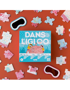 Puzzle gioco - Dans l'igloo - 4in 1