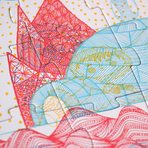 Puzzle gioco - Dans l'igloo - 4in 1