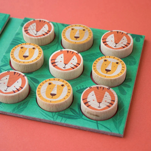 Tic Toc Toe - gioca a tris con stile - Leone e Tigre