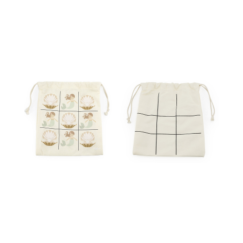 Gioco del tris in legno portabile - Sirena Gioco del tris in legno portabile - Sirena