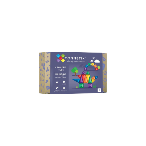 Connetix - 24 Pezzi - Confezione Mini - Arcobaleno