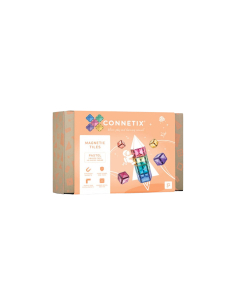 Connetix - 40 Pezzi - Piccole e Grandi - Pastello