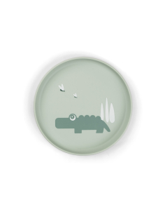 Piatto Piano Foodie - Croco Verde - 100% PP Alimentare