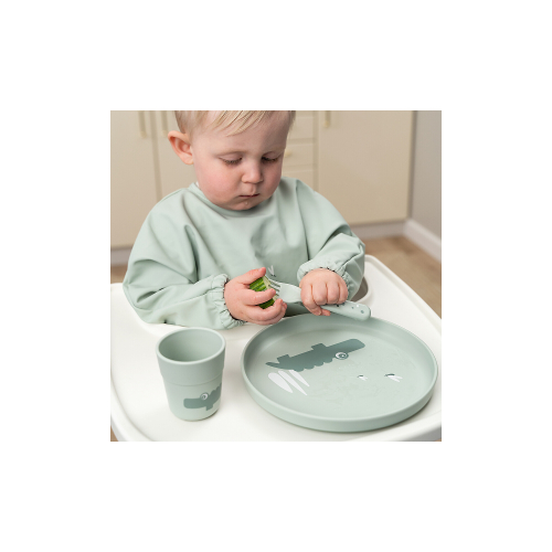 Piatto Piano Foodie - Croco Verde - 100% PP Alimentare