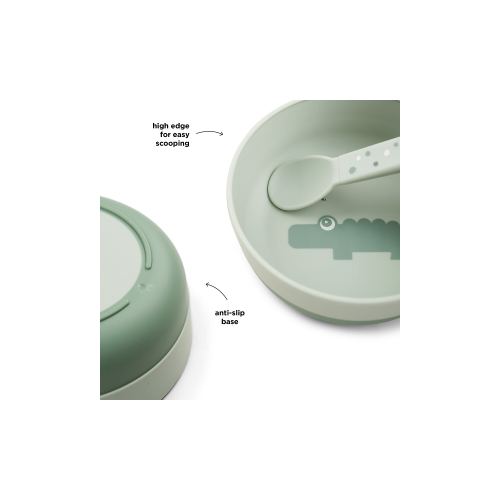 Ciotola Foodie - Croco Verde - 100% PP ALIMENTARE