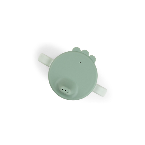 Tazza con Beccuccio - Happy Dots Verde - 100% PP Alimentare