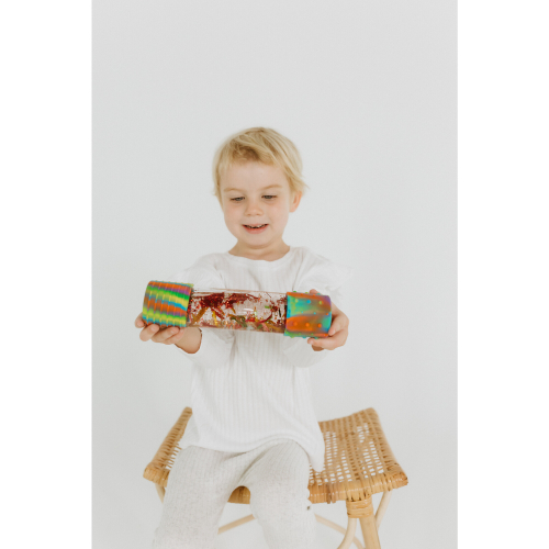 Gioco Sensoriale - DIY Calm Down Bottle - Arcobaleno