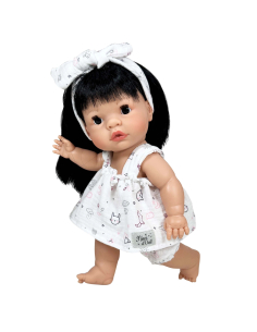 BAMBOLA collezione Joy - Vestito bianco - Femmina