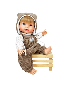 BAMBOLA collezione Joy - Con vestito beige - Maschio
