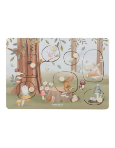 Puzzle sonoro in legno – Forest Friends