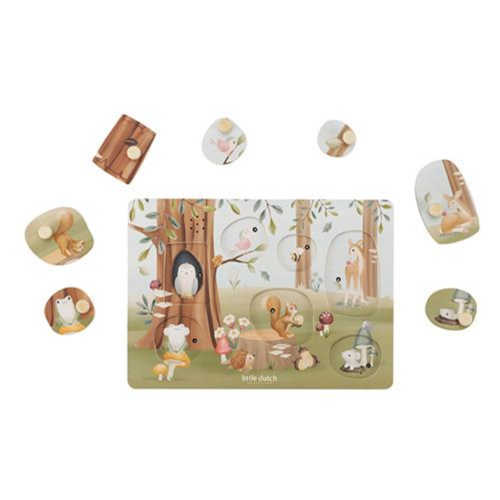 PUZZLE SONORO AD INCASTRO - Forest Friends