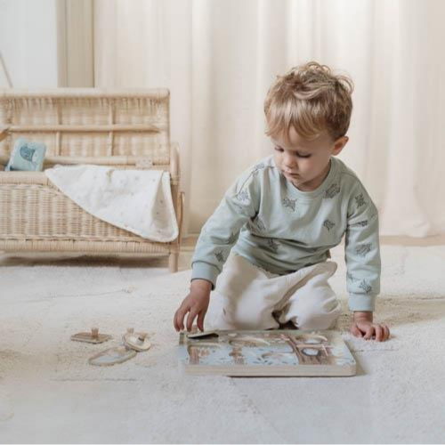 Puzzle sonoro in legno – Forest Friends