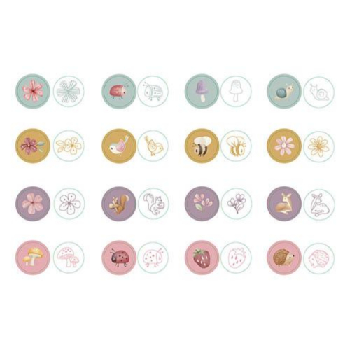 Timbrini inchiostrati - Fairy Garden