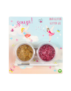 Glitter Gel per capelli - due colori