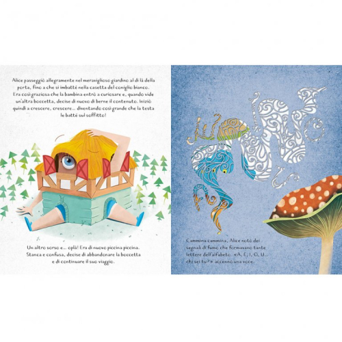Fiabe intagliate - Alice nel Paese delle Meraviglie