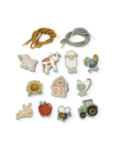 Sagomine in legno da infilare Little Farm 2