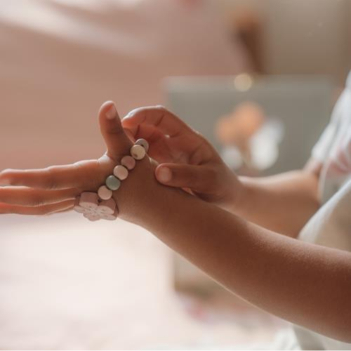 Gioielli in legno - Flowers