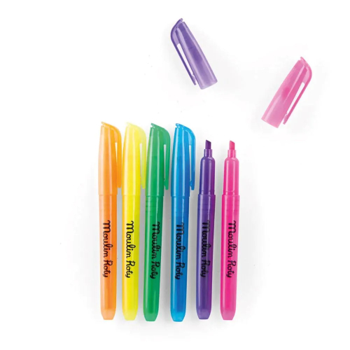 6 Pennarelli fluorescenti