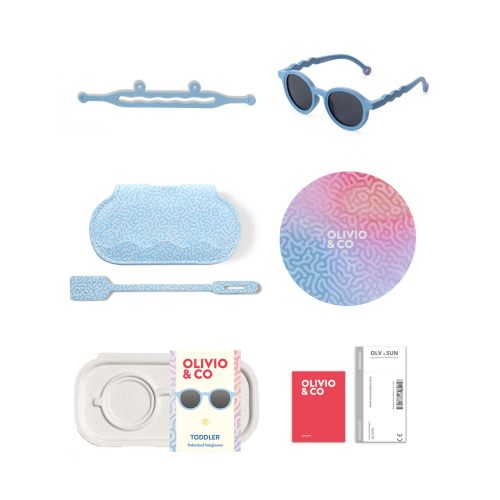 Occhiali da Sole Oval - Reef Blue - TODDLER 12mesi/3 anni - Polarizzati