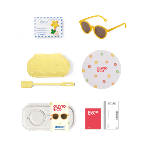 Occhiali da Sole Oval - Citrus Yellow - JUNIOR 5/12 anni - Polarizzati