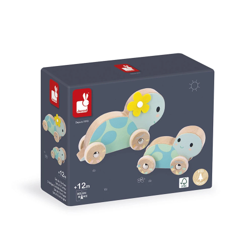 Set di 2 tartarughe a ruote - Pure