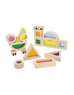 Gioco sensoriale - Blocchi traslucidi